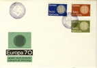 PORTUGAL FDC MICHEL 1092/94 EUROPA 1970 - 1970