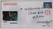 Formed In Submarine Volcanic Eruption,China 2005 Xieyang Island Tourism Advertising Postal Stationery Envelope - Volcanes