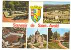 Souvenir De Saint-Avold - 5 Vues + Blason - Saint-Avold