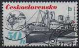 TCHECOSLOVAQUIE 2798 (o) Bâtiments De La Flotte De Commerce Marine Navire : Cargo REPUBLIKA - Used Stamps
