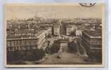 MILANO 1937  PANORAMA. POSTA AEREA PER ASMARA. AFFRANCATA CON L.1,30    RARA!! - Correo Aéreo