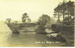 Rppc POINTE AUX BARQUES MICHIGAN Promotory WATERFRONT CIRCA 1930 - Autres & Non Classés