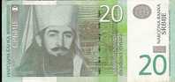 20 Dinars    "SERBIE"       2006        Bc147 - Serbien