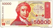 50 000 Dinara   "CROATIE"  1993     UNC    Bc 25 - Kroatië