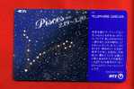 Japan Japon  Telefonkarte Télécarte Phonecard Telefoonkaart  -    Sternzeichen  Zodiac Horoskop  Horoscope - Zodiac