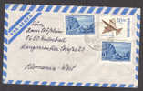 Argentina Via Aerea Buenos Aires Airmail Cover To Kulmbach Germany - Luftpost