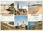 PLONEVEZ-PORZAY (Finistère) Multivues:Les Plages De Porzay Maritime,Sainte-Anne-la-Palud,Kervel,Kervigen,l'Eglise ;1969 - Plonévez-Porzay