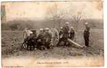 16 - Camp De La Braconne - Le Tir - Cpa Animée - Manoeuvres