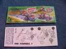 KINDER - BPZ Allemand DRAGSTER RACING M. Formel 1 700738 - Notices