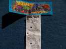 KINDER - BPZ Allemand MONSTER TRUCKS 610942 Big Foot - Notes