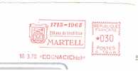 Cognac, "Martell", 1715, 1965 - EMA Havas -  Devant D'enveloppe    (656) - Vinos Y Alcoholes