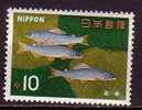 J2899 - JAPON JAPAN Yv N°824 ** POISSONS FISH - Ongebruikt