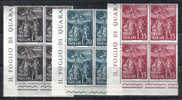SS500 - VATICANO , San Leone Magno Serie 301/303 In Quartina  *** - Unused Stamps