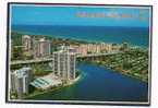 FLORIDA IMPRESSIONS MIAMI BEACH, Florida. .. Showing The Intracoastal Waterway, Marco Polo Hotel And Golden Beach In The - Miami Beach