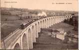 87 SAINT-LEONARD Le Viaduc  - Très Beau Plan Du Train De Marchandises Sur Viaduc à Voie Unique - Saint Leonard De Noblat