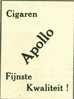 Reclame Uit Magazine 1946 - Cigaren Apollo - Dokumente