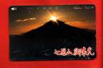 Japan Japon  Telefonkarte Télécarte Phonecard Telefoonkaart -  Nr. 110 - 126926   Sonne Sun Sonnenuntergang - Landschaften