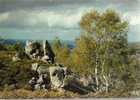 CPSM. AUX ENVIRONS DE BOURGANEUF. LES ROCHERS DE MAZURAS. - Bourganeuf