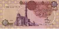 EGYPTE  1 Pound   Pick 50b  Signature 18     ***** BILLET  NEUF ***** - Aegypten