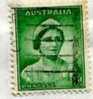 PIA - AUSTRALIA  - 1937-38 : Serie Corrente : Regina Elisabetta - (Yv 111B) - Used Stamps