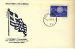 GREECE  FDC MICHEL 746 EUROPA 1960 - 1960