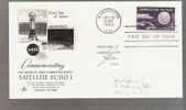 FDC Echo I  - Scott # 1173 - 1951-1960