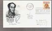 FDC Simon Bolivar  - Scott # 1111 - 1951-1960