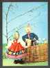 RUSSIAN ETHNIC DOLLS, BALALAIKA PLAYER, OLD POSTCARD - Unclassified