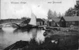 ANGLETERRE.  Near YARMOUTH .  WROXHAM  BRIDGE.  Carte Colorisee. - Great Yarmouth