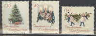 2008 LIECHTENSTEIN CHRISTMAS 3V - Unused Stamps