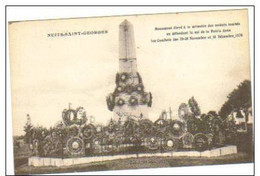 NUITS SAINT GEORGES  Monument élevé  à La Mémoire Des Soldats  Etc...... - Nuits Saint Georges