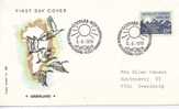 Greenland FDC Amendment Of The Constitution 5-6-1978 With Cachet Sent To Denmark - FDC