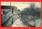 LONGJUMEAU L YVETTE VUE DU PONT EN AMONT LAVOIR CARTE EN BON ETAT - Longjumeau