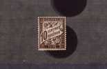 France - Postage Due Stamp -  Scott # J30 - 1859-1959 Usados