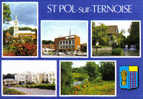 Carte Postale 62.  Saint-Pol-sur-Ternoise  Trés Beau Plan - Saint Pol Sur Ternoise