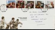 Great Britain 1995  Centenary Of Rugby League  FDC.  Special  Scottish Postmark - 1991-2000 Em. Décimales