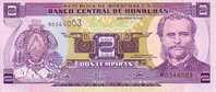 HONDURAS   2 Lempiras  Daté Du 23-01-2003   Pick 80A     ***** BILLET  NEUF ***** - Honduras