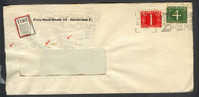 Netherlands Amsterdam 1956 Cover Cachet TIME Magazine Prins Hendrikkade Amsterdam C - Lettres & Documents