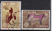 CEPT-1975 Spanien (2151-2152) Gestempelt - 1975