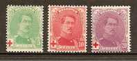 Belgie COB 129 / 131 ** - 1914-1915 Rode Kruis