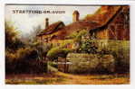 ANGLETERRE  /  STRATFORD-ON-AVON  /  ANNE  HATHAWAY´ S  COTTAGE  /  RARE  CARTE À SYSTÈME  ( Avec 12 Minivues ! ) - Stratford Upon Avon