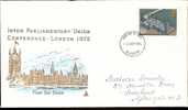 Great Britain 1975 Inter-Parliamentary Union Conference. FDC. Glasgow Postmark - 1971-80 Ediciones Decimal