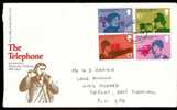 Great Britain 1976 Telephone Centenary. FDC. Lincoln Postmark - 1971-1980 Dezimalausgaben