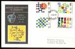 Great Britain 1977 Royal Institute Of Chemistry Centenary. FDC. Glasgow Postmark (Philart Cover) - 1971-1980 Decimal Issues