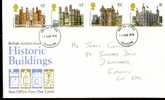 Great Britain 1978 Historic Buildings. FDC. Glasgow Postmark - 1971-1980 Decimal Issues
