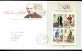 Great Britain 1979 Sir Rowland Hill. M/S. FDC. Philatelic Bureau Edinburgh - 1971-1980 Decimal Issues