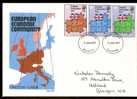 Great Britain 1972  Entry Into European Communities. FDC. Glasgow Postmark - 1971-80 Ediciones Decimal