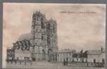 C - CARTE POSTALE - 80 - CORBIE - EGLISE ET PLACE THIERS - - Corbie