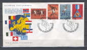 Greece 1969 9th European Sports Championship FDC - FDC