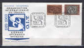 Greece 1969 50th Anniversary Of I.L.O. FDC - FDC